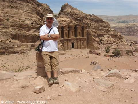 Petra: The Monastery from above
