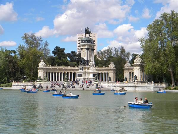Monument to Alfonso XII (in the Retiro Park)