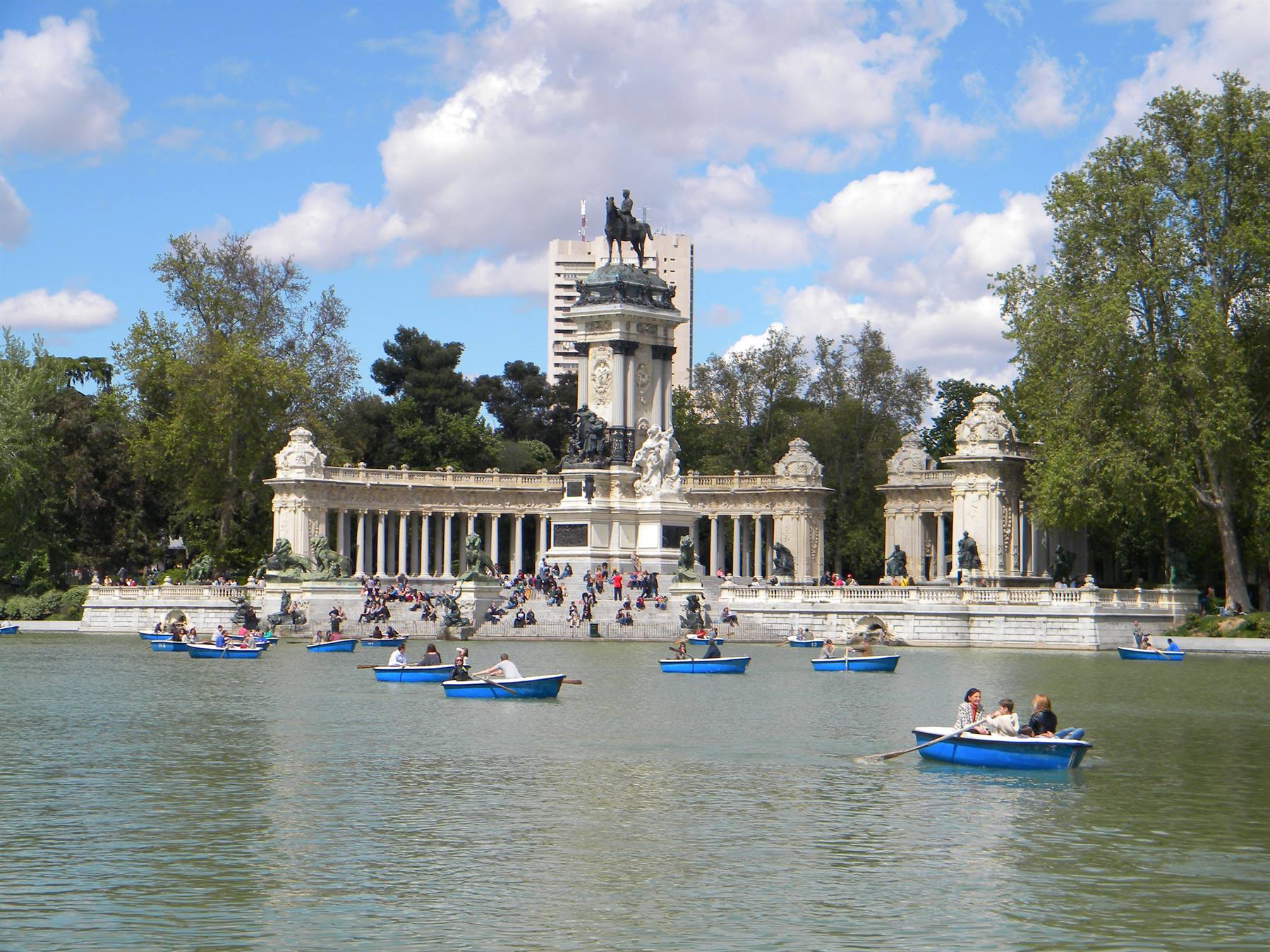 Monument to Alfonso XII (in the Retiro Park)