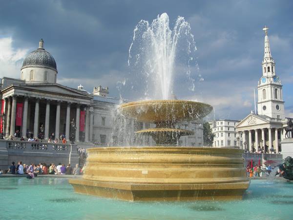 The National Gallery in Trafalgar Square