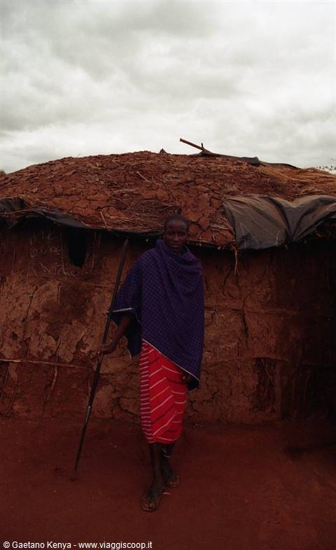Masai house