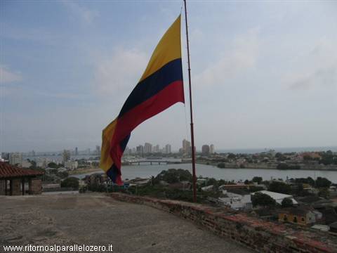 A flag on the bay