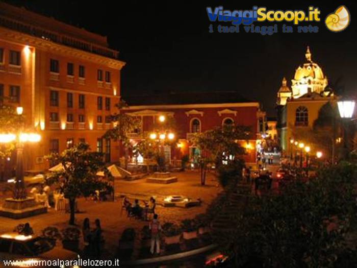 Lights in the little square