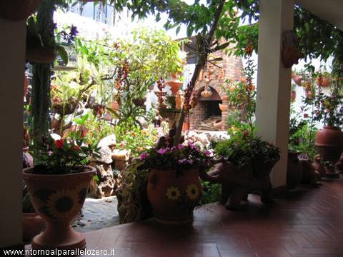 Inside the hospedaje