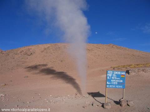 Artificial geyser