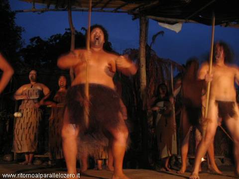 Maori ferocity