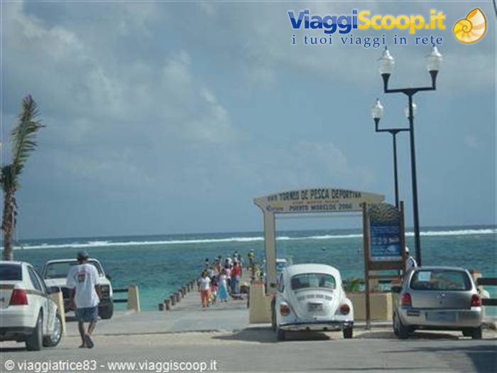 Arrival at Puerto Morelos