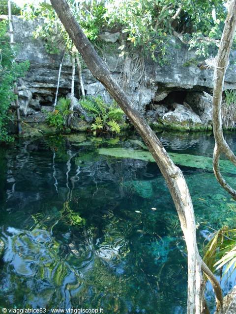 crystal-clear cenote..