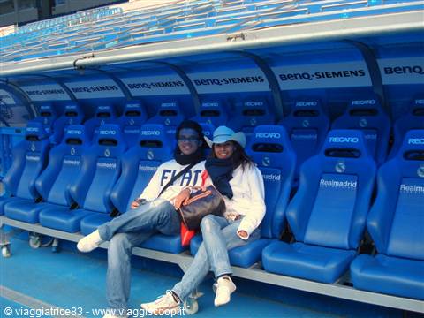 only for a few minutes on the bench... then you go onto the pitch!