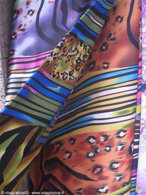 Fabrics at the Souks