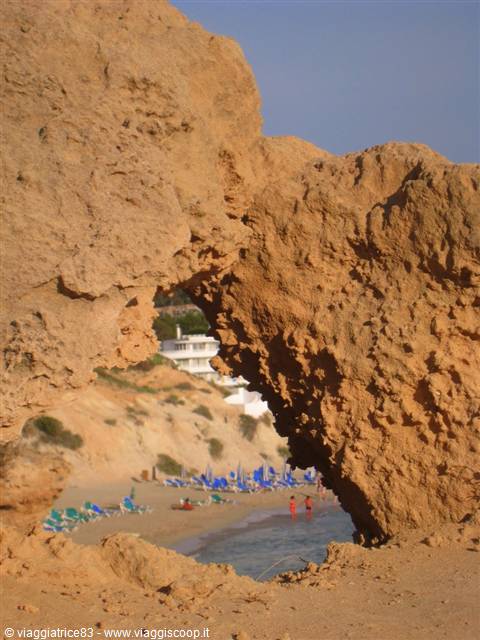 Glimpse of Cala Tarida