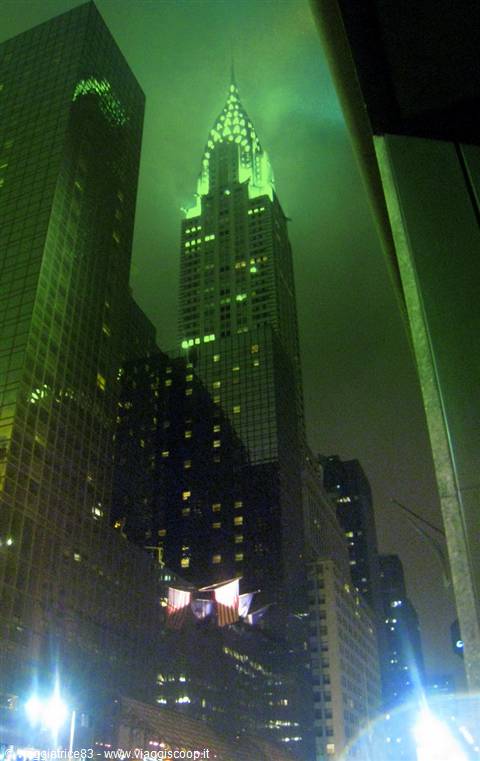 The Chrysler Building .. the most Art Déco skyscraper in New York