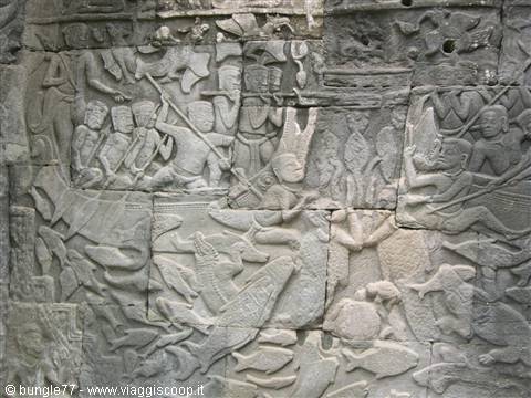18 - Angkor - Bayon - Bas-relief