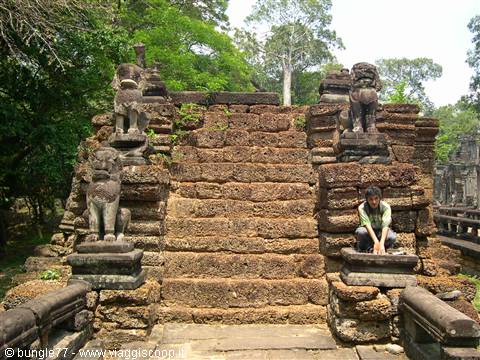 19 - Angkor - Preah Khan - lions