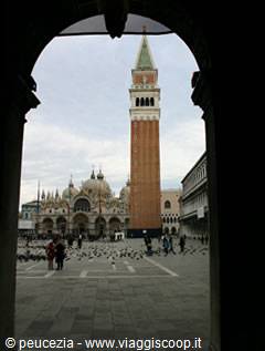 the bell tower of St Mark's