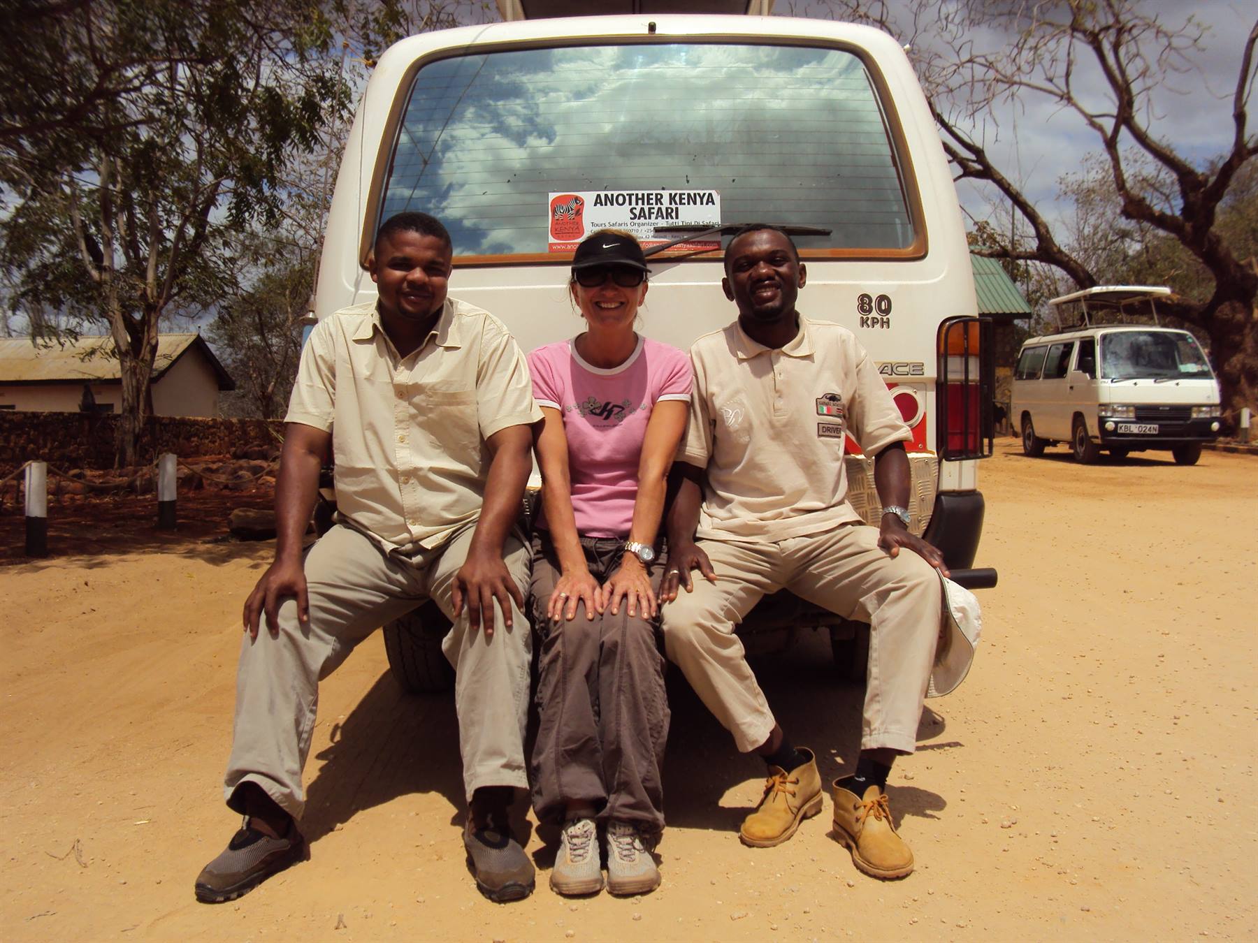 the guide and the driver