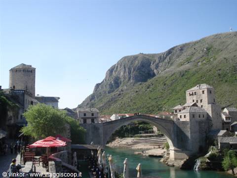 the old bridge of Mostar