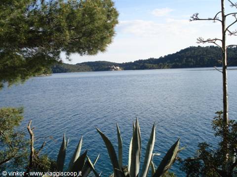 island of Mljet: veliko jezero or great lake