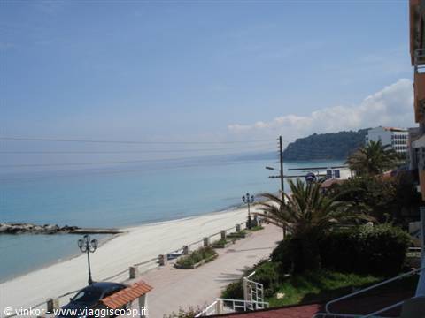 Chalkidiki: Kassandra, Kallithea beach view from my room