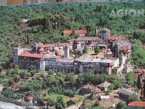 Mount Athos: an ancient monastery