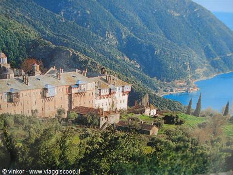 Mount Athos. another ancient monastery