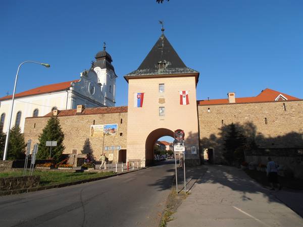 tower and walls of the walled town of LEVOCA