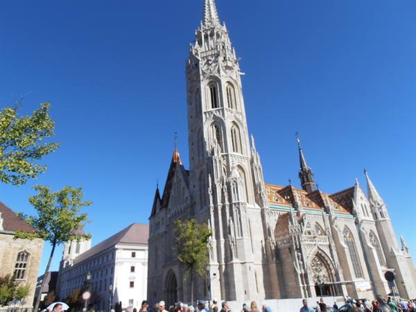 the church of St Matthias at the castle