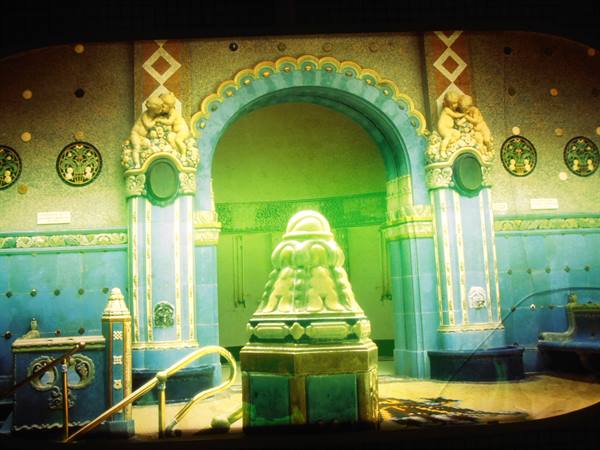 the hamam of the Gellert baths