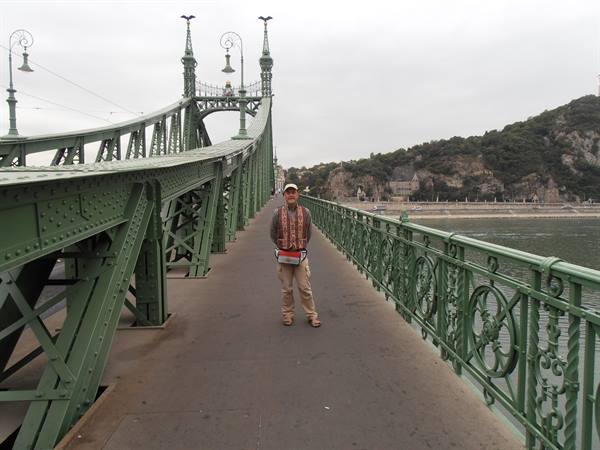 a bridge over the Danube