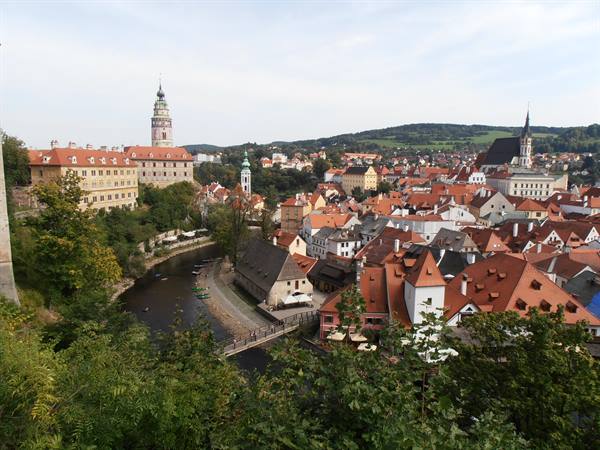 view of Cesky Krumlov