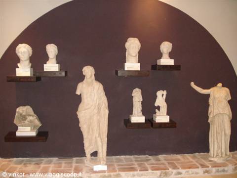 room of the museum of Butrint