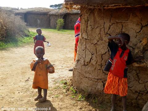 children in the village