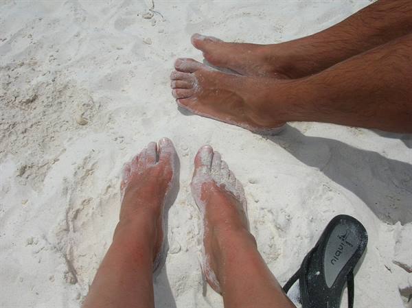 Sand effect