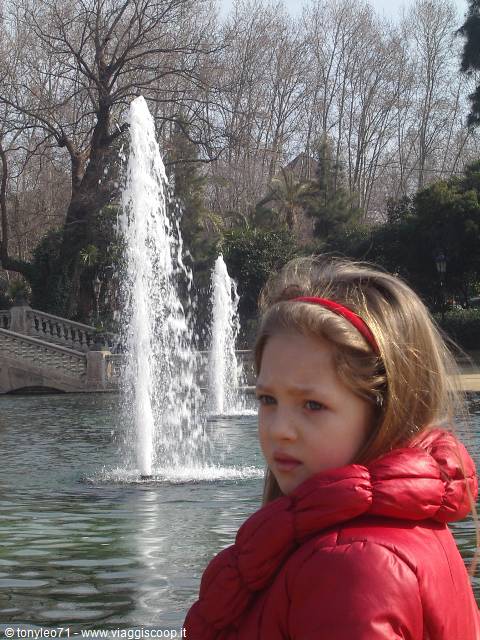 .. at the park of the catalan parliament !!