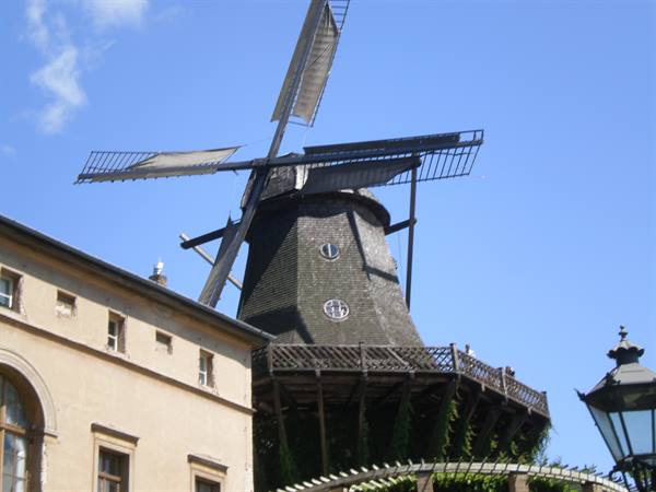 old mill at the castle of Potsdam