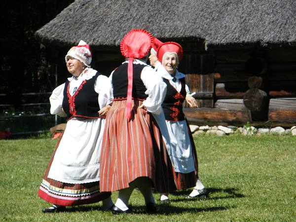Folk dance open-air museum