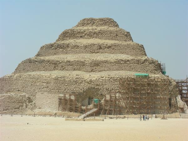 THE STEP PYRAMID OF SAKKARA