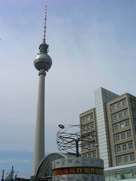THE ALEXANDERPLATZ TV TOWER