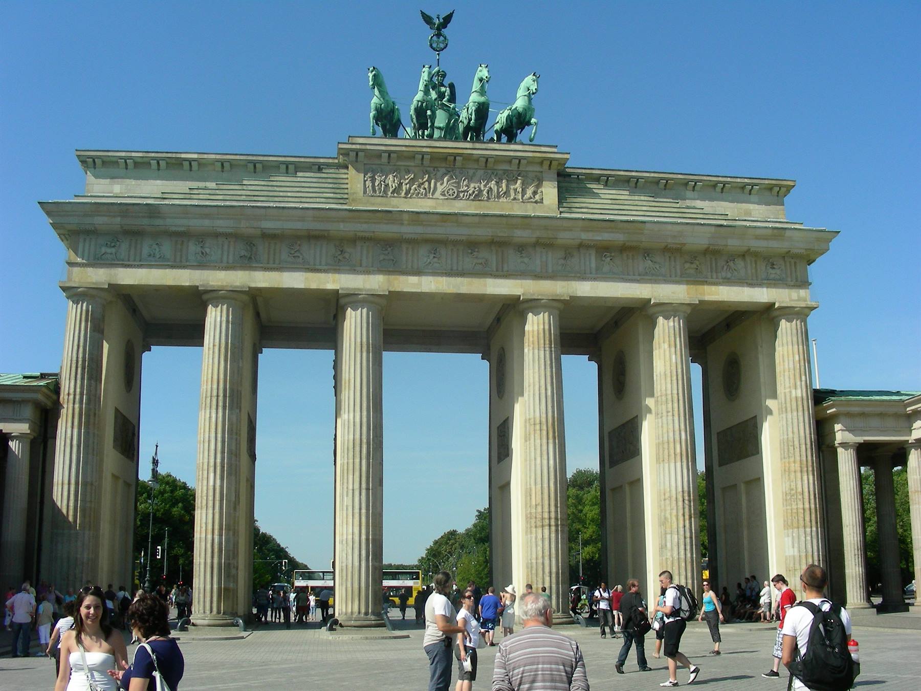 THE BRANDENBURG GATE