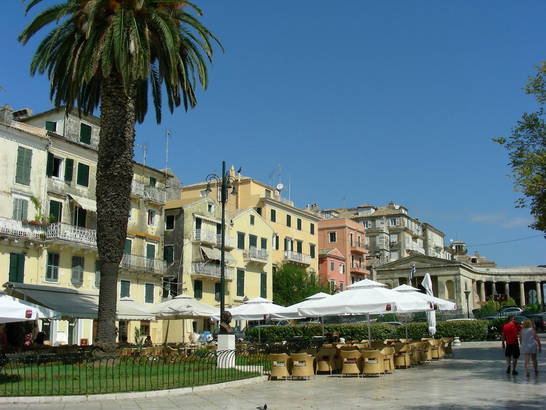 Corfu town