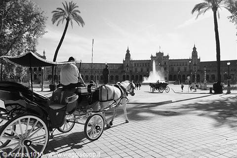 Plaza de Espana in Seville