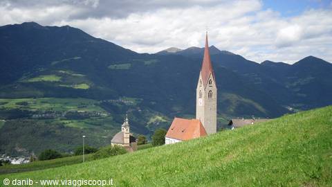 Sant' Andrea above Bressanone towards the Plose