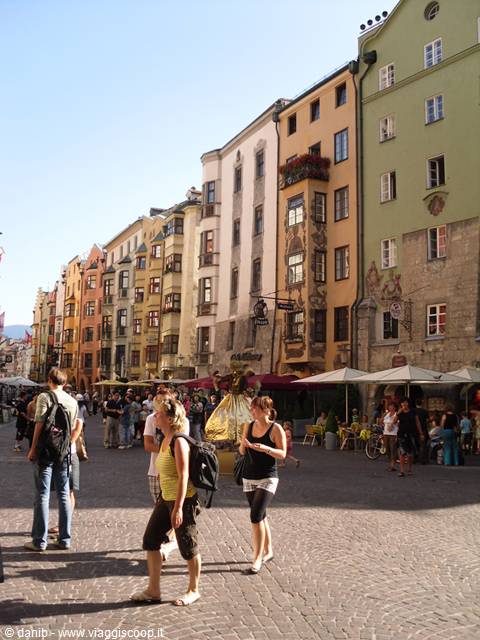 streets of the centre Innsbruck
