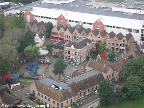 view of Mini-Europe from the Atomium