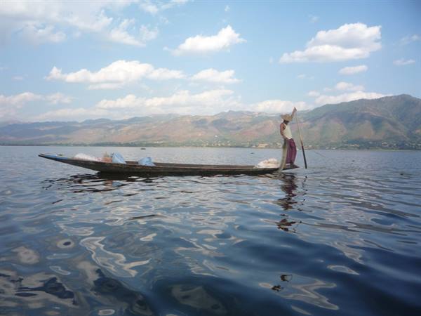fishermen on Inle Lake