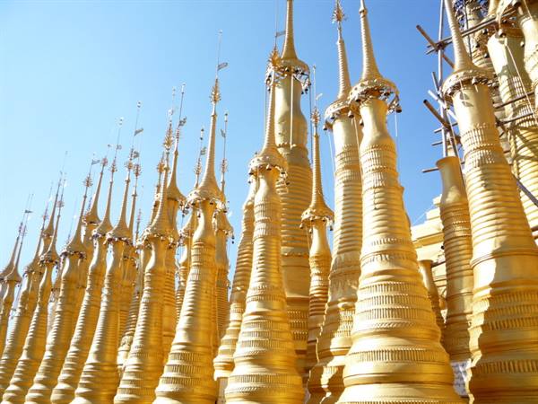 pagodas of Pathein