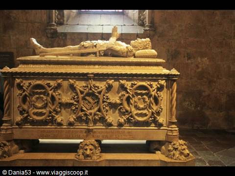 Lisbon tomb of Vasco da Gama