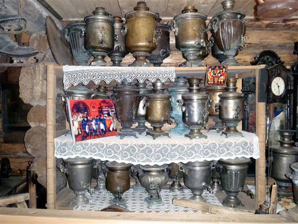 collection of samovars