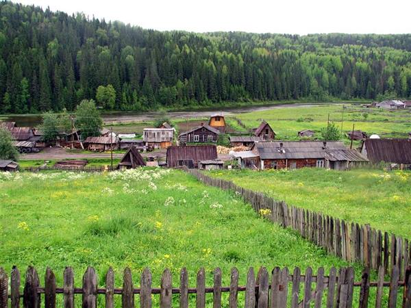 village of the Urals