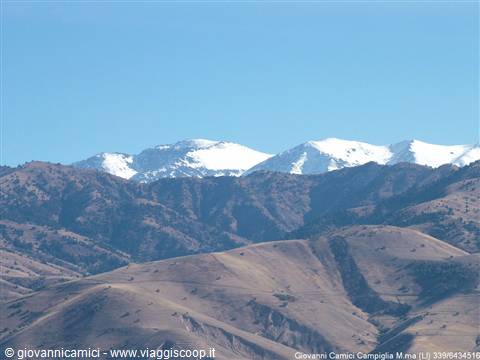 View of the Kamchik pass
